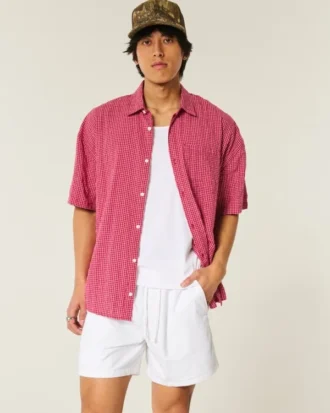 Seersucker-Shorts