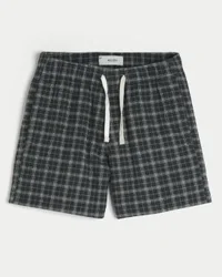 Seersucker-Shorts mit mittlerer Beinlänge zum Hineinschlüpfen