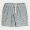 Seersucker-Shorts mit mittlerer Beinlänge zum Hineinschlüpfen Seersucker-Shorts mit mittlerer Beinlänge zum Hineinschlüpfen