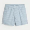 Seersucker-Volley-Badehose, mittellang Seersucker-Volley-Badehose, mittellang
