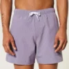 Seersucker-Volley-Badehose, mittellang Seersucker-Volley-Badehose, mittellang