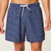 Seersucker-Volley-Badehose, mittellang Seersucker-Volley-Badehose, mittellang