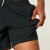 Seersucker-Volley-Badehose, mittellang Seersucker-Volley-Badehose, mittellang