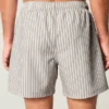 Seersucker-Volley-Badehose, mittellang Seersucker-Volley-Badehose, mittellang
