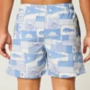 Seersucker-Volley-Badehose, mittellang Seersucker-Volley-Badehose, mittellang
