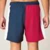 Seersucker-Volley-Badehose, mittellang Seersucker-Volley-Badehose, mittellang