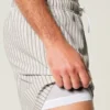 Seersucker-Volley-Badehose, mittellang Seersucker-Volley-Badehose, mittellang