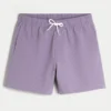 Seersucker-Volley-Badehose, mittellang Seersucker-Volley-Badehose, mittellang