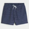 Seersucker-Volley-Badehose, mittellang Seersucker-Volley-Badehose, mittellang