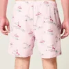 Seersucker-Volley-Badehose, mittellang Seersucker-Volley-Badehose, mittellang