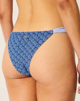 Seitliche Träger, hoch geschnittene Cheekiest-Bikinihose