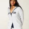 Senior-Hoodie mit Grafik und Reißverschluss
