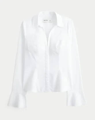 Shirt mit Glockenärmeln