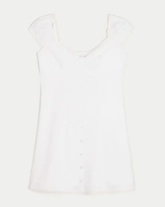 Shirtkleid mit Flügelärmeln