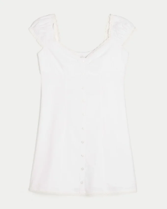 Shirtkleid mit Flügelärmeln Shirtkleid mit Flügelärmeln