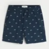 Shorts aus Leinenmischung mit Muster, Länge über dem Knie Shorts aus Leinenmischung mit Muster, Länge über dem Knie