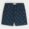Shorts aus Leinenmischung mit Muster, Länge über dem Knie Shorts aus Leinenmischung mit Muster, Länge über dem Knie