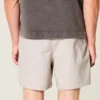 Shorts aus Leinenmischung, mittellang