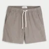 Shorts aus Leinenmischung, mittellang, zum Hineinschlüpfen Shorts aus Leinenmischung, mittellang, zum Hineinschlüpfen