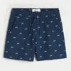 Shorts mit amerikanischem Flaggenmuster, Länge bis zur Mitte des Oberschenkels Shorts mit amerikanischem Flaggenmuster, Länge bis zur Mitte des Oberschenkels