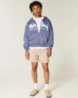 Shorts mit Hummermuster, mittellang, zum Hineinschlüpfen Shorts mit Hummermuster, mittellang, zum Hineinschlüpfen