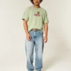 Skater-Baggy-Jeans in mittlerer Waschung
