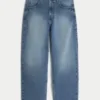 Skater-Baggy-Jeans in mittlerer Waschung