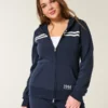 Slim Striped 1998 Graphic Zip-Up Hoodie Slim Striped 1998 Graphic Zip-Up Hoodie