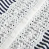 Spitzen-Detail-Peplum-Top Spitzen-Detail-Peplum-Top