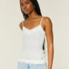 Spitzenbesetztes Layering-Top Spitzenbesetztes Layering-Top
