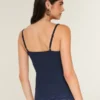 Spitzenbesetztes Layering-Top