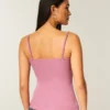 Spitzenbesetztes Top