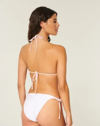Spring Break Neckholder-Triangel-Bikini-Oberteil