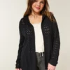 Stitchy Kapuzencardigan ohne Verschluss Stitchy Kapuzencardigan ohne Verschluss