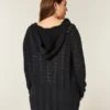 Stitchy Kapuzencardigan ohne Verschluss Stitchy Kapuzencardigan ohne Verschluss