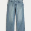 Super Baggy Jeans in mittlerer Waschung