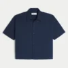 Super Boxy Kurzarm-Oxfordhemd Super Boxy Kurzarm-Oxfordhemd