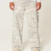Superbaggy-Jeans im Camouflage-Look Superbaggy-Jeans im Camouflage-Look