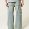 Superbaggy-Jeans in mittlerer Waschung