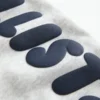 Sweathose mit Logo-Grafik und weitem Bein