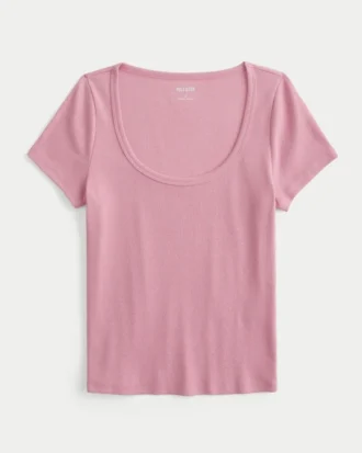 T-Shirt mit Rundhalsausschnitt