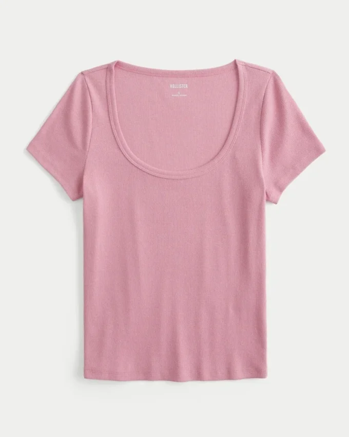 T-Shirt mit Rundhalsausschnitt