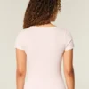 T-Shirt mit Rundhalsausschnitt T-Shirt mit Rundhalsausschnitt
