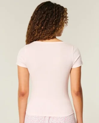 T-Shirt mit Rundhalsausschnitt