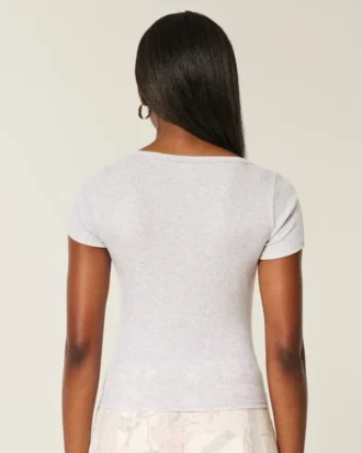 T-Shirt mit Rundhalsausschnitt