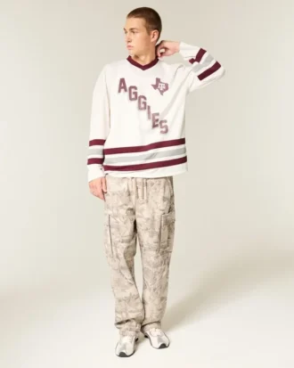 Texas A&M University Aggies Grafik-Hockey-Trikot