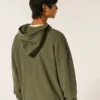 Thermischer Kapuzenpullover mit Reißverschluss