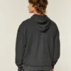 Thermischer Kapuzenpullover mit Reißverschluss