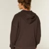 Thermischer Kapuzenpullover mit Reißverschluss