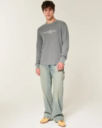 Thermoshirt mit Rosen- und Engelsflügel-Motiv